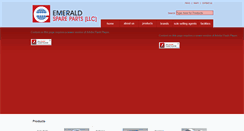 Desktop Screenshot of emeraldspareparts.com